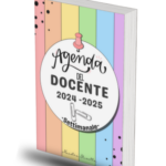 AGENDA DEL DOCENTE 2024/25 A COLORI – Versione stampata e rilegata ad anelli metallici formato A4- SOLD OUT